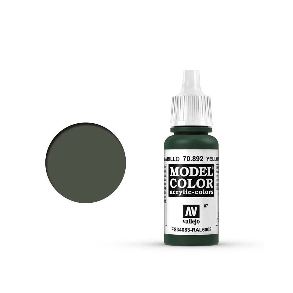 70.892 Yellow Olive 17ml dropper bottle (pos.87 ) (image for) 70.892 Yellow Olive 17ml dropper bottle (pos.87 )