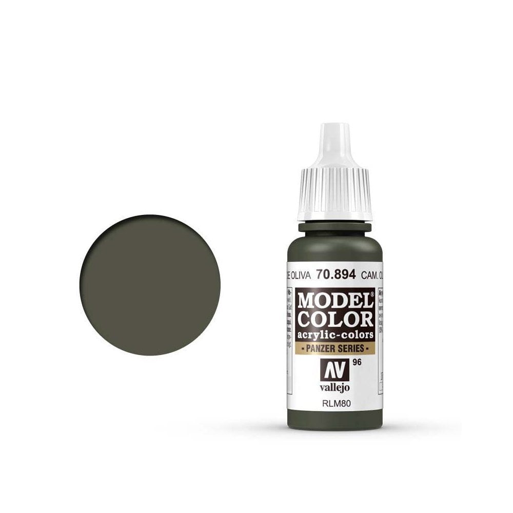 (image for) 70.894 Cam. Olive green 17ml dropper bottle (96 pos.)