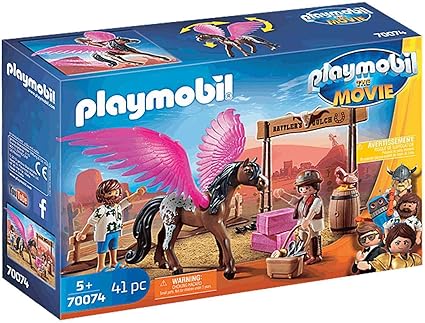 (image for) 70074 THE Movie Marla and Del with Flying Horse