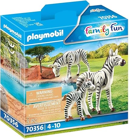 (image for) 70356 Family Fun Zebras with Foal
