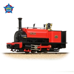 (image for) 71-025 Quarry Hunslet 0-4-0ST 'Alice' Dinorwic Quarry Red
