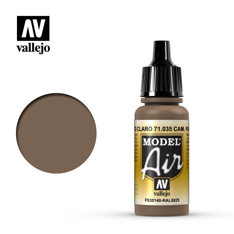 (image for) 71.035 Camouflage Pale Brown 17ml dropper bottle