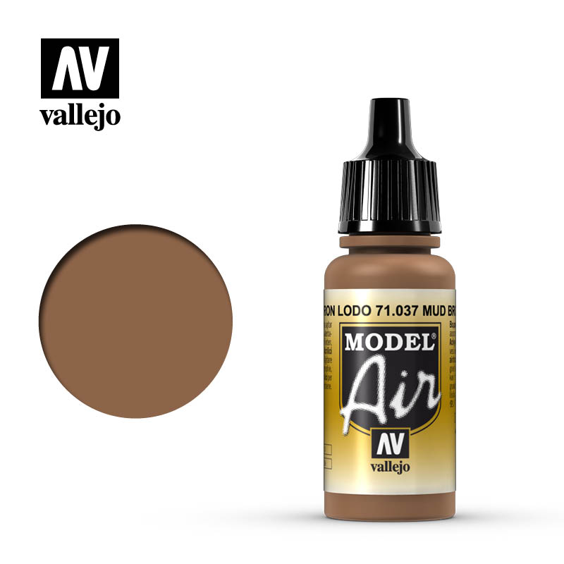 (image for) 71.037 Mud Brown 18ml dropper bottle