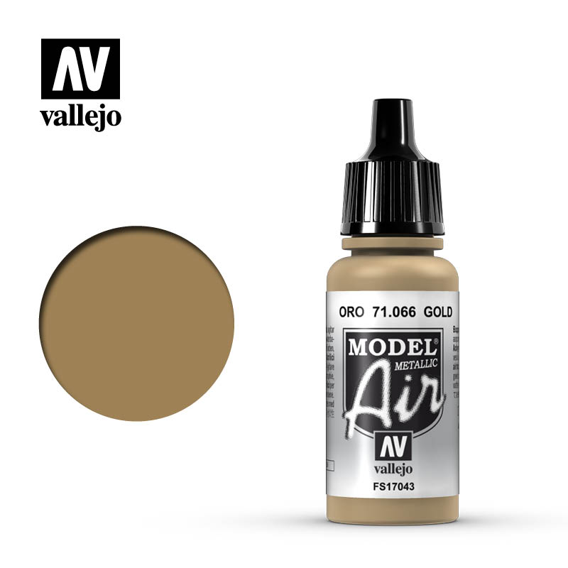 (image for) 71.066 Gold (Metallic) 17ml dropper bottle