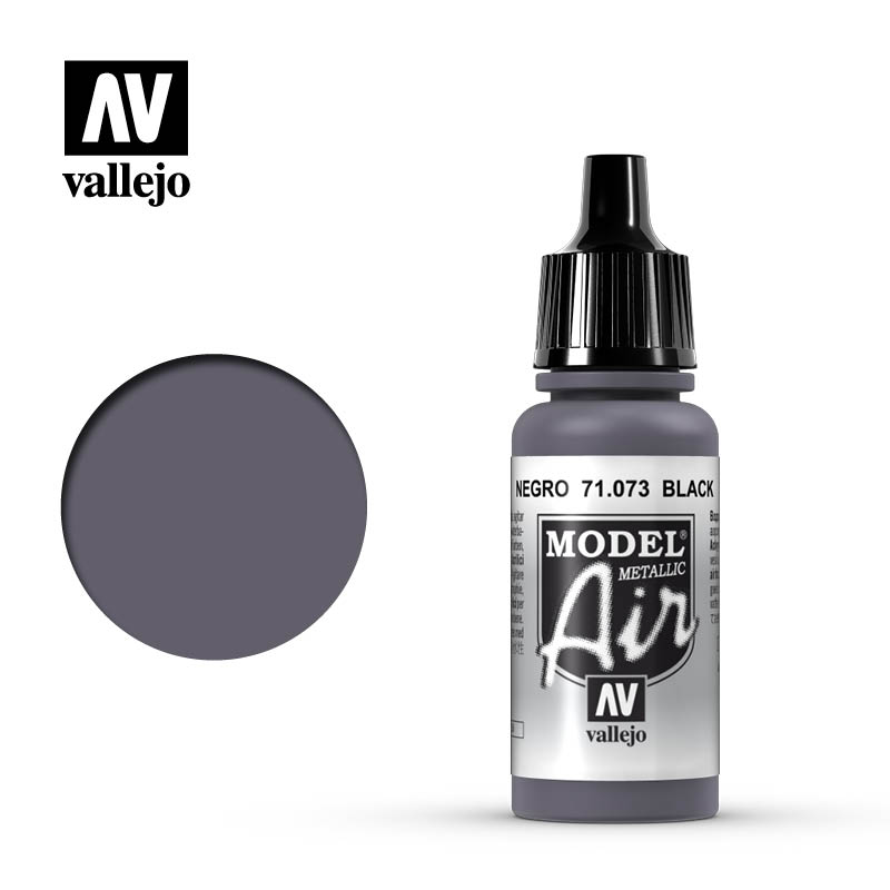 (image for) 71.073 Black (Metallic) 18ml dropper bottle