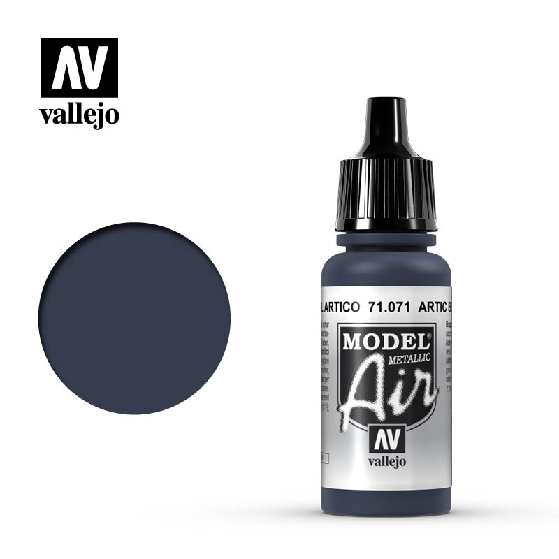(image for) 71.071 Arctic Blue (Metallic) 17ml dropper bottle