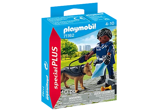 71162 Policeman with Dog (image for) 71162 Policeman with Dog
