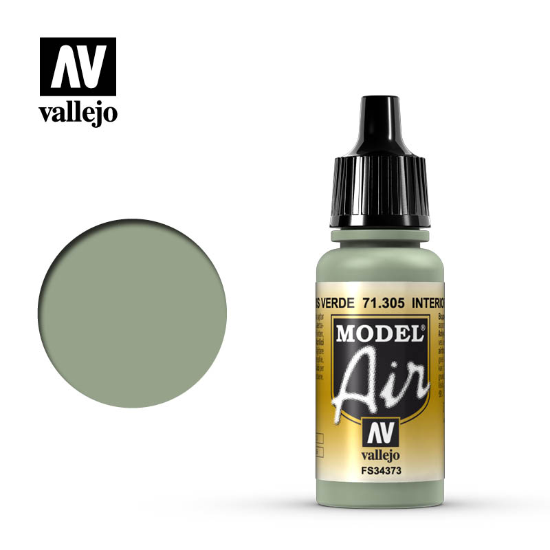 (image for) 71.305 Interior Grey Green 18ml dropper bottle
