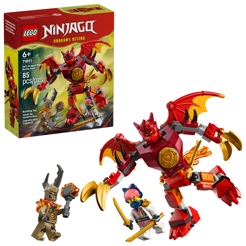 (image for) 71851 Kai's Dragon Mech Battle Pack