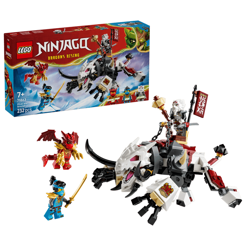 (image for) 71863 Zilvar and Grimtak the Dragon Beast