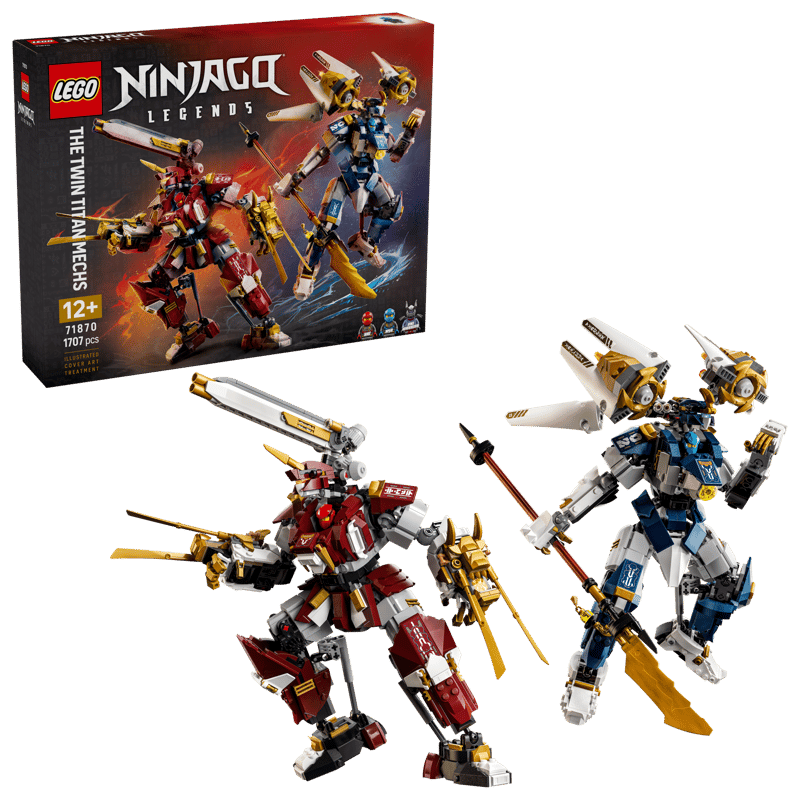 (image for) 71870 The Twin Titan Mechs
