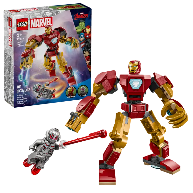 76307 Iron Man Mech vs. Ultron (image for) 76307 Iron Man Mech vs. Ultron