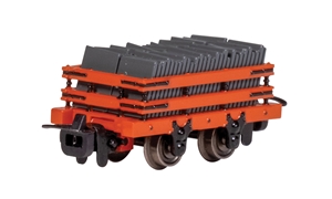 (image for) 77317 Slate Wagon with Load - Red