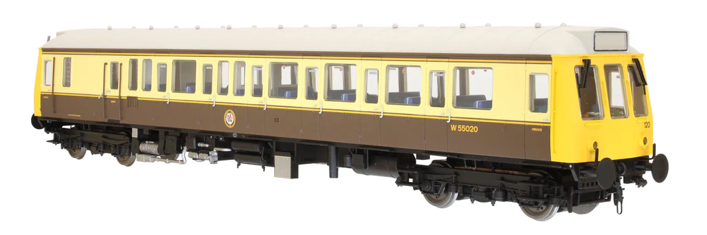 7D-009-005 Class 121 W55020 in BR chocolate and cream - GWR150 (image for) 7D-009-005 Class 121 W55020 in BR chocolate and cream - GWR150