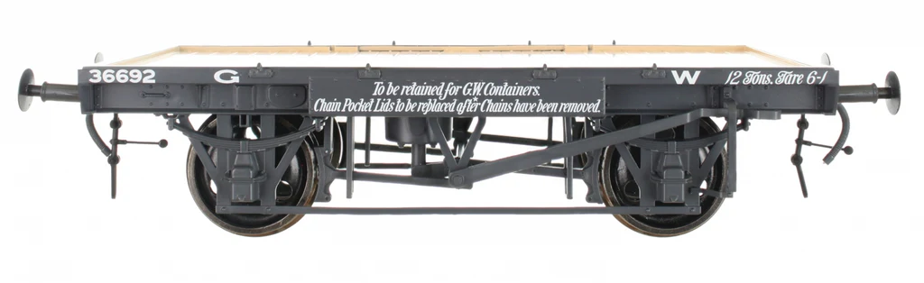 (image for) 7F-037-100 O Gauge GWR Conflat 36692 12Tons Tare 6-1