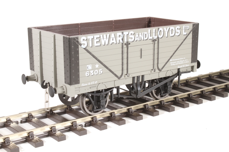 (image for) 7F-080-021 8-plank open wagon "Stewart and Lloyd" - 6305