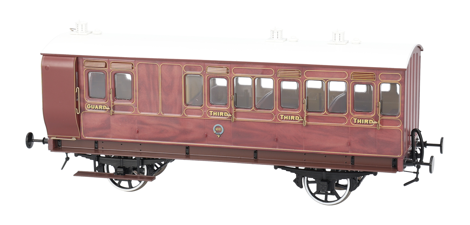 7P-020-500 STROUDLEY 4WHL MAINLINE BRAKE 3RD 1031 MAHOGANY (image for) 7P-020-500 STROUDLEY 4WHL MAINLINE BRAKE 3RD 1031 MAHOGANY