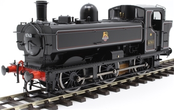 (image for) 7S-007-012 Class 57xx 0-6-0PT pannier 8763 in BR lined black