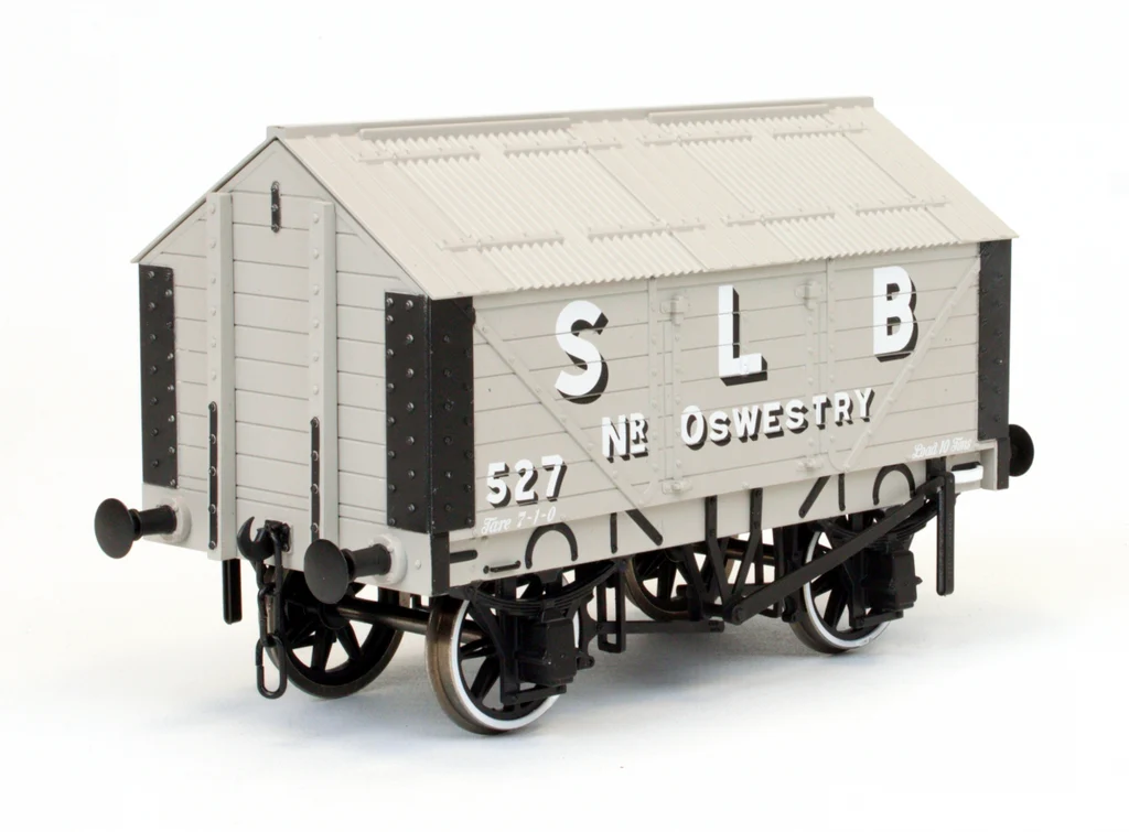 7F-017-003 O Gauge Lime Van SLB Oswestry (image for) 7F-017-003 O Gauge Lime Van SLB Oswestry