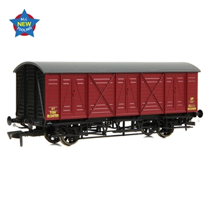 (image for) E87060 GWR 10T 'Bloater' Fish Van BR Crimson
