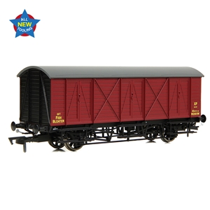 (image for) E87061 GWR 10T 'Bloater' Fish Van BR Crimson