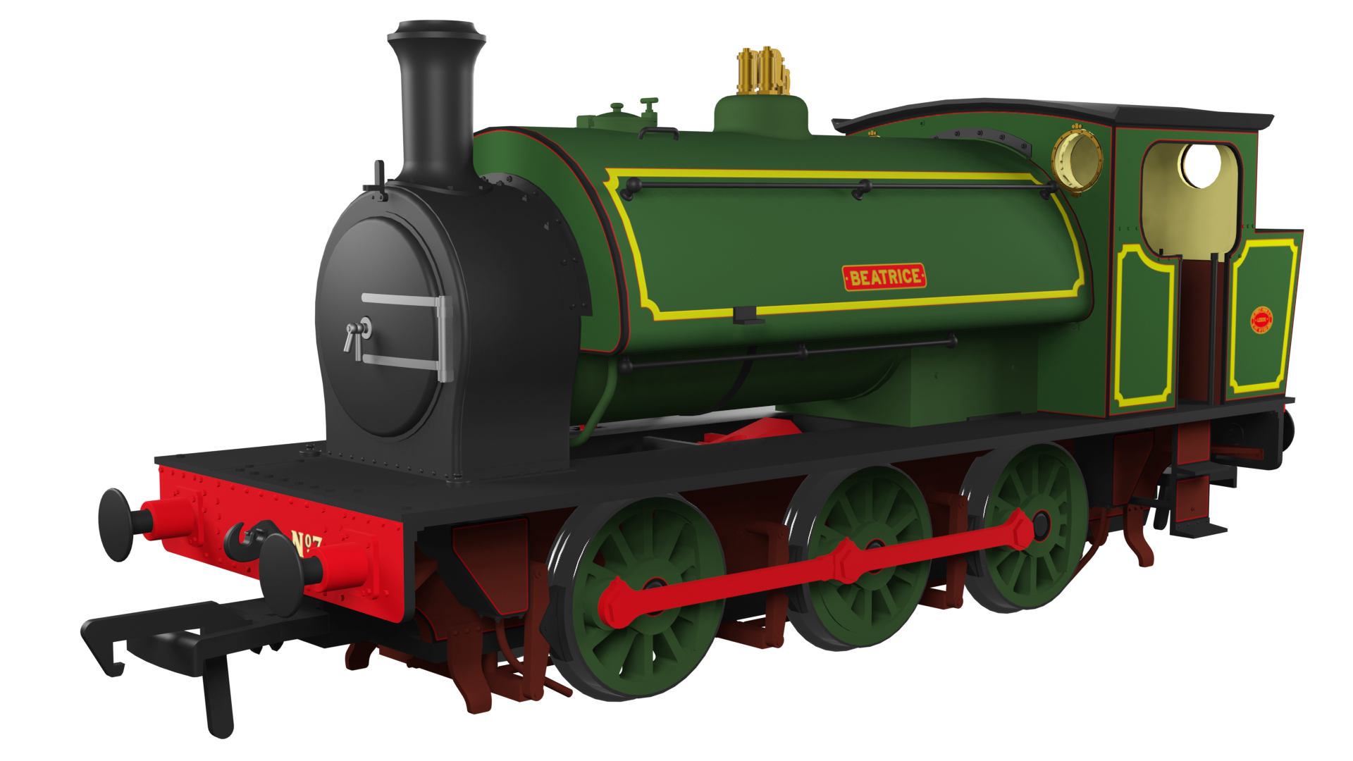 903513 DCC Sound Fitted 16″ Hunslet – “Beatrice” (As Preserved) (image for) 903513 DCC Sound Fitted 16″ Hunslet – “Beatrice” (As Preserved)