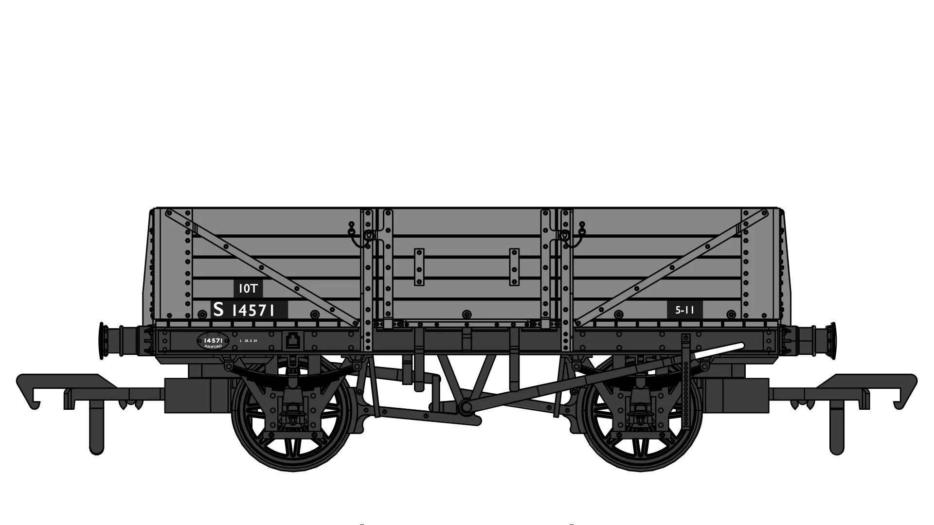 (image for) 906018 D1349 5 plank open – BR no.S14571