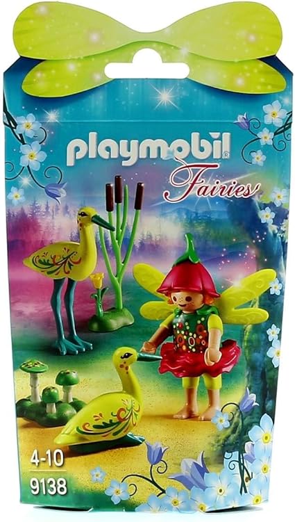 (image for) 9138 Fairies Collectable Fairy Girl with Storks