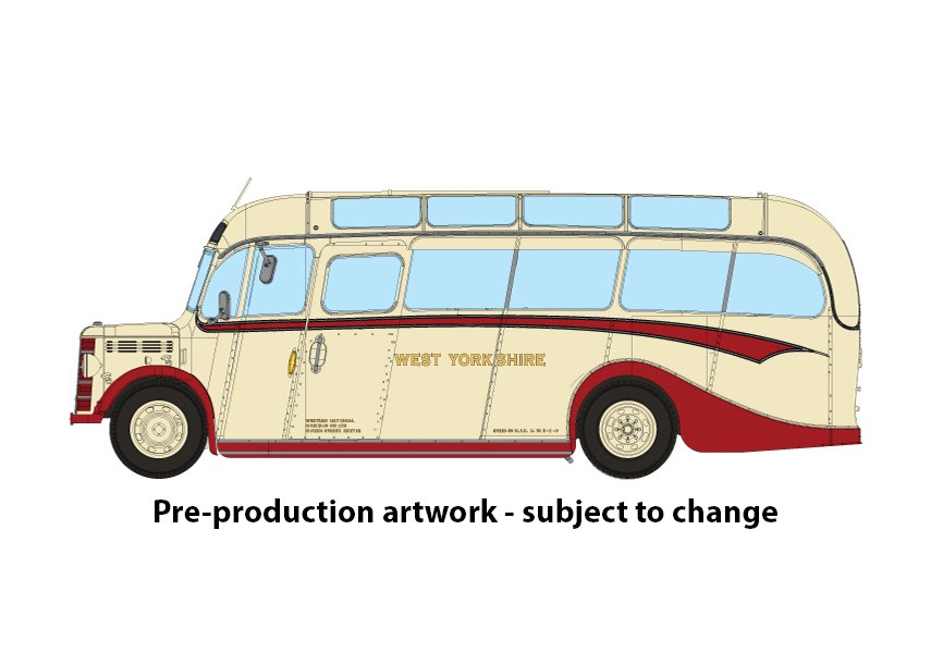 (image for) 920009 Bedford OB – FWW596, West Yorkshire Road Car