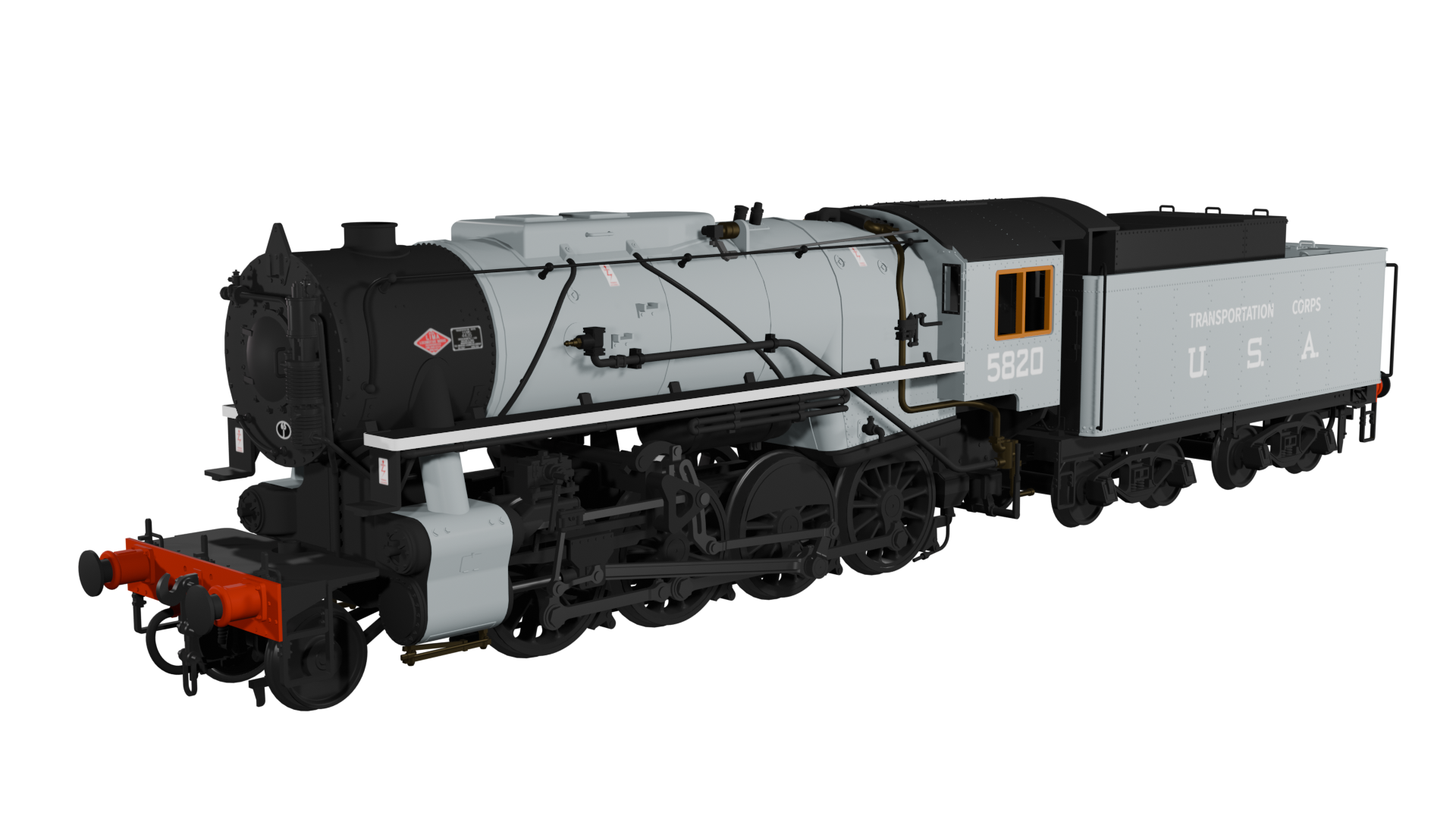 (image for) 926006 USATC S160 No.5820 ‘Big Jim’ (as preserved)