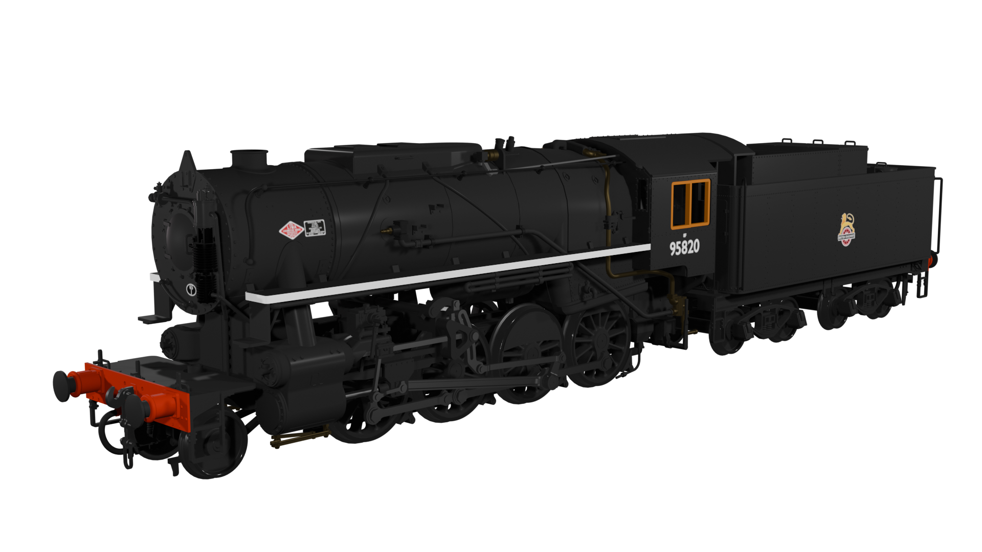 926509 : DCC Sound USATC S160 No.95820 ‘Big Jim’ (BR black) (image for) 926509 : DCC Sound USATC S160 No.95820 ‘Big Jim’ (BR black)