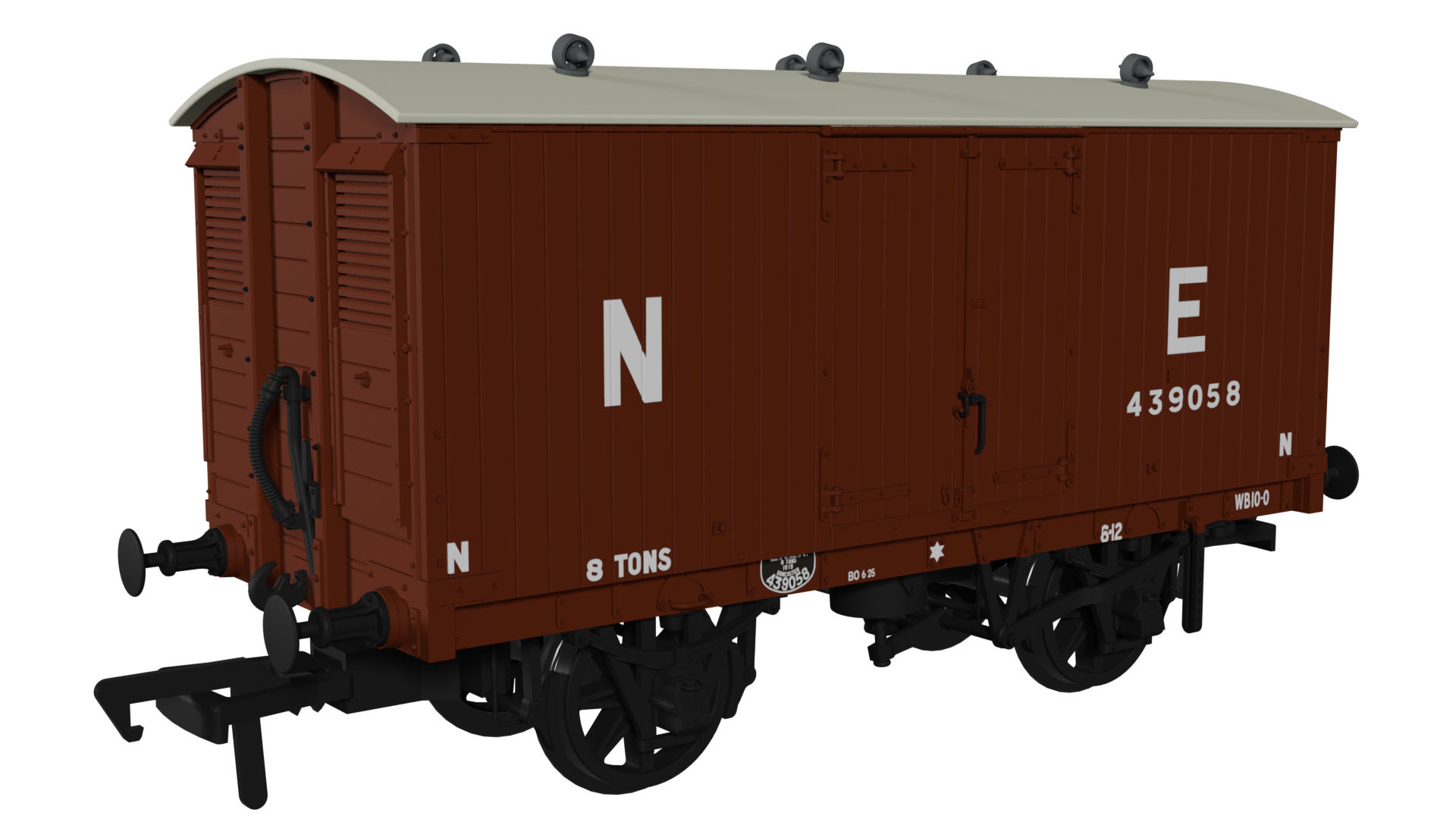 (image for) 930008 GNR 8 Ton Van – NE (Large Letters) No.439058