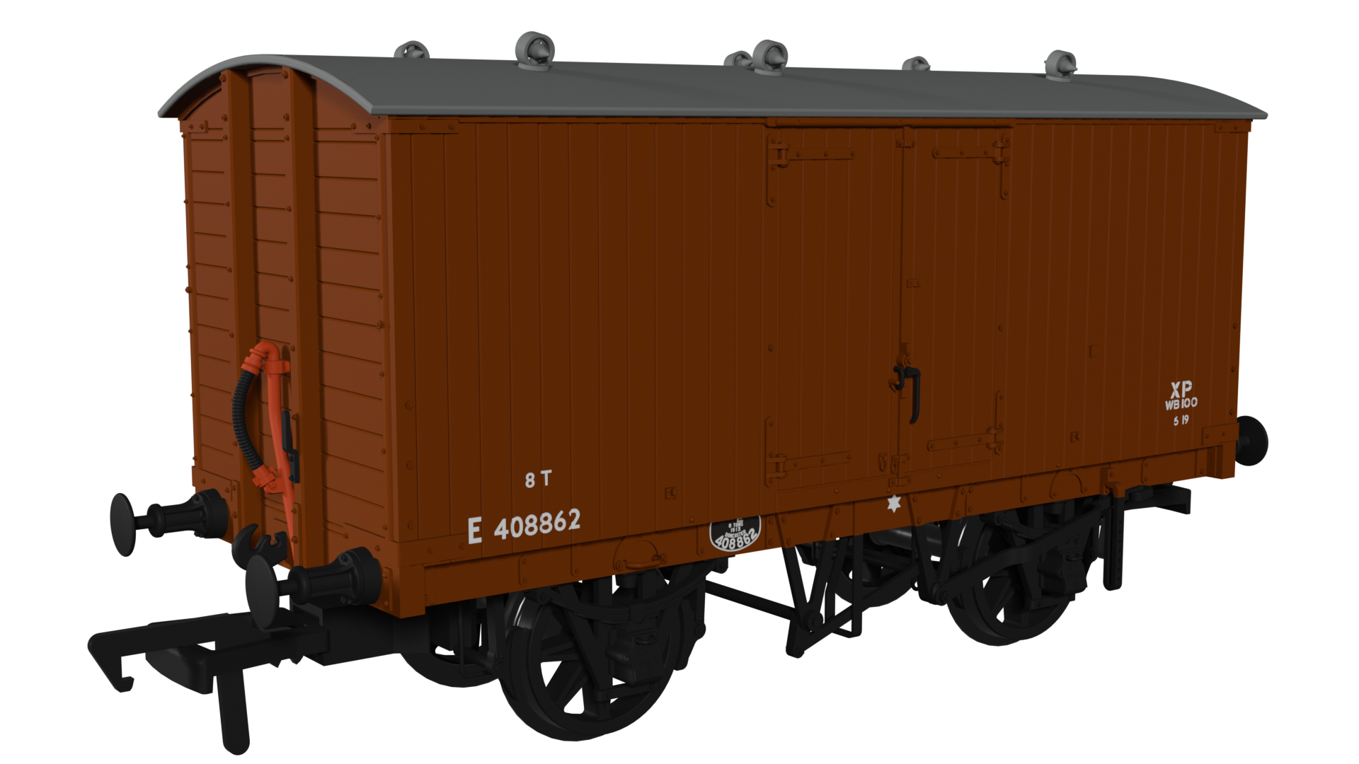 (image for) 930012 GNR 8 Ton Van – BR No.E408862