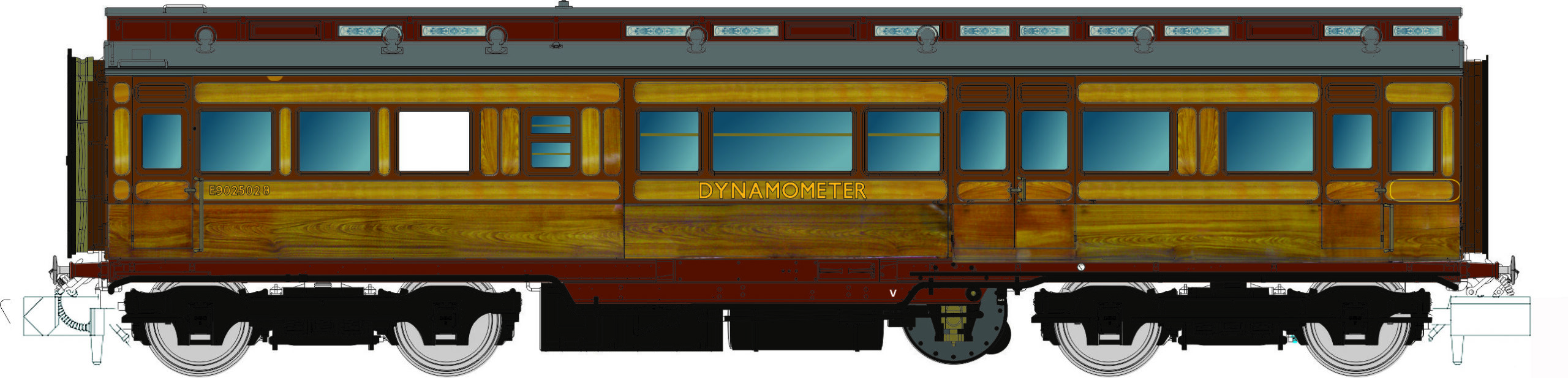 (image for) 955003 BR Dynamometer Car No.E902502