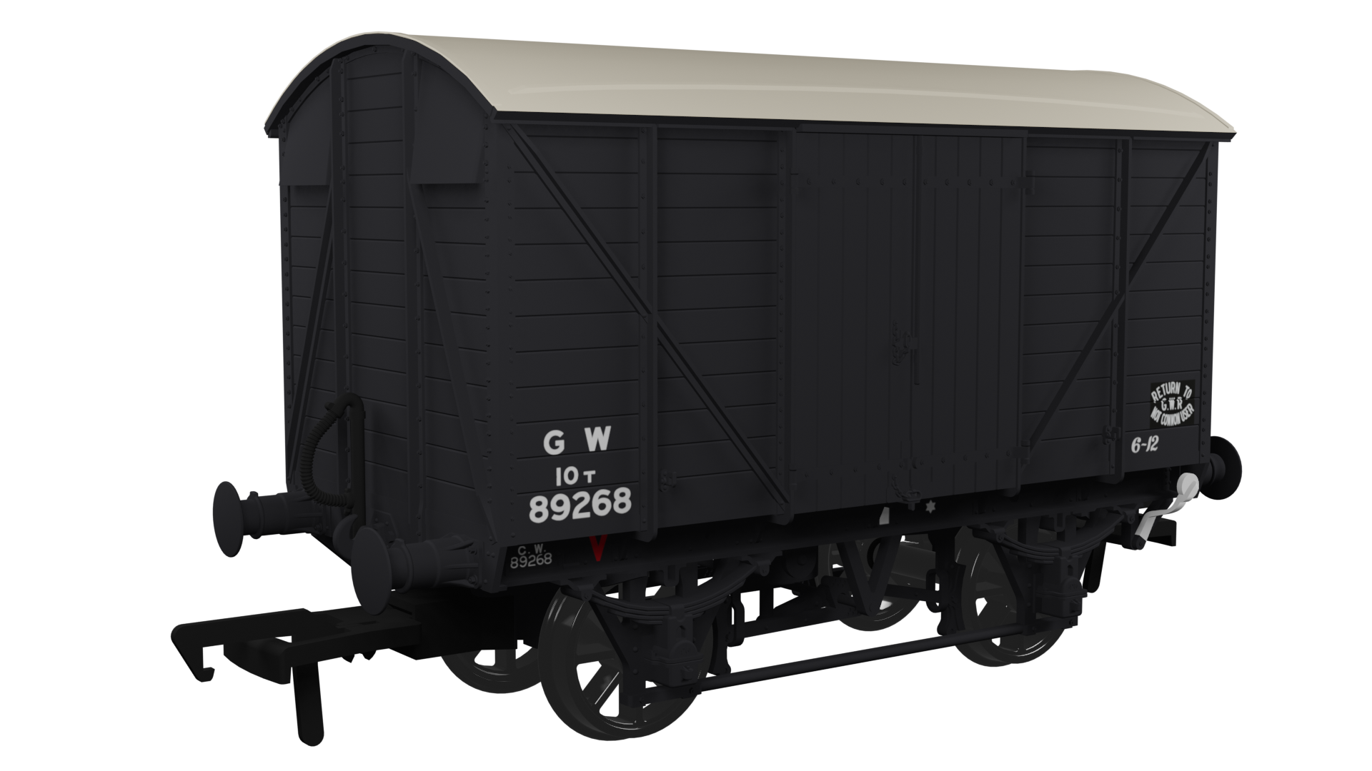 944007 Diagram V14 – Van GWR No.89268 (image for) 944007 Diagram V14 – Van GWR No.89268