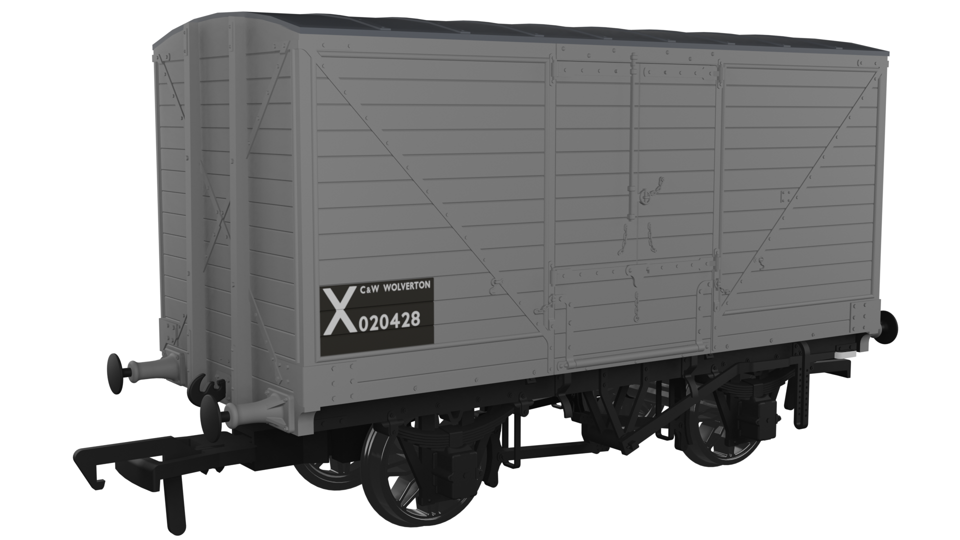 (image for) 945013 Dia.88 10T Van – No.020428 – BR Departmental