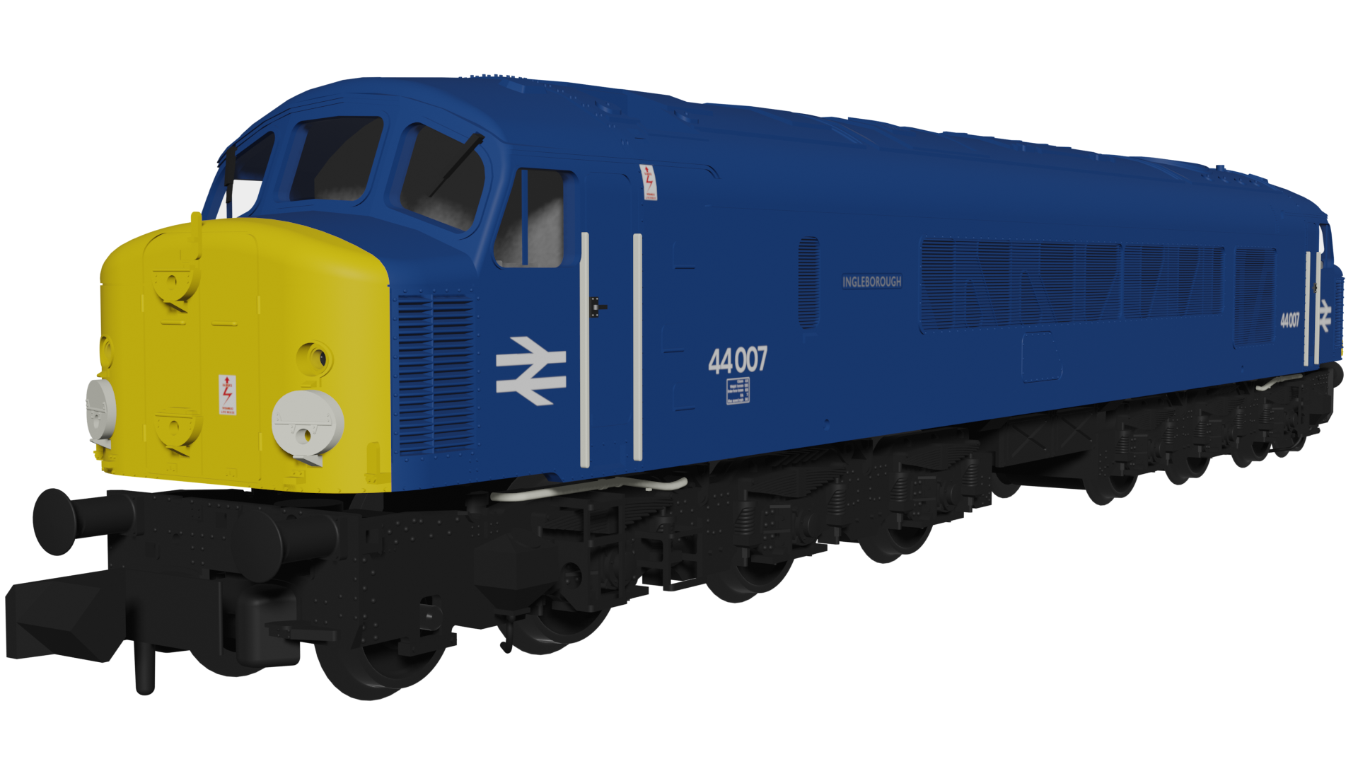 948007 Class 44 44007 “Ingleborough” BR Blue (image for) 948007 Class 44 44007 “Ingleborough” BR Blue