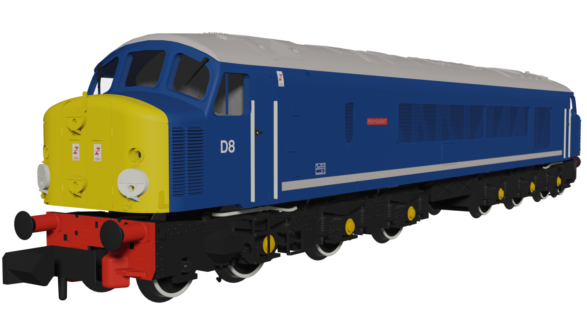 (image for) 948008 Class 44 44008/D8 “Penyghent” BR Blue With Stripe