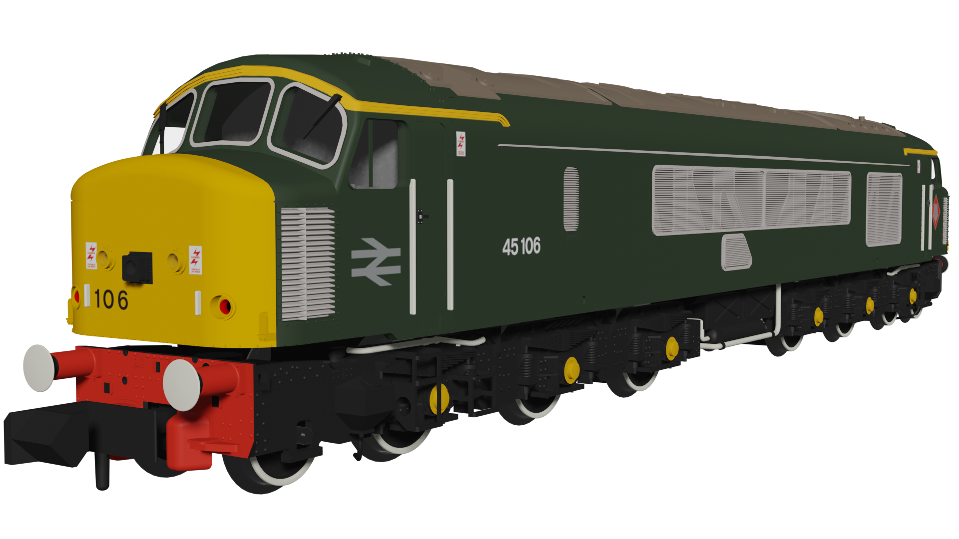 (image for) 948612 Class 45 45106 Heritage BR Green SOUND