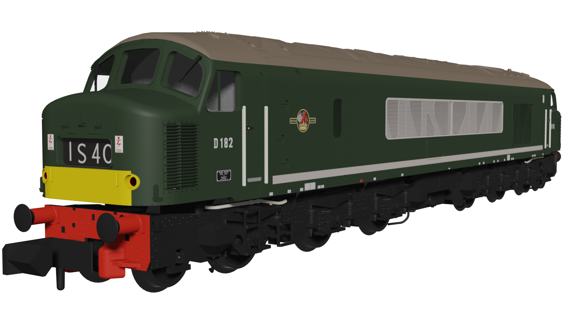 (image for) 948702 Class 46 D182 BR Green SOUND