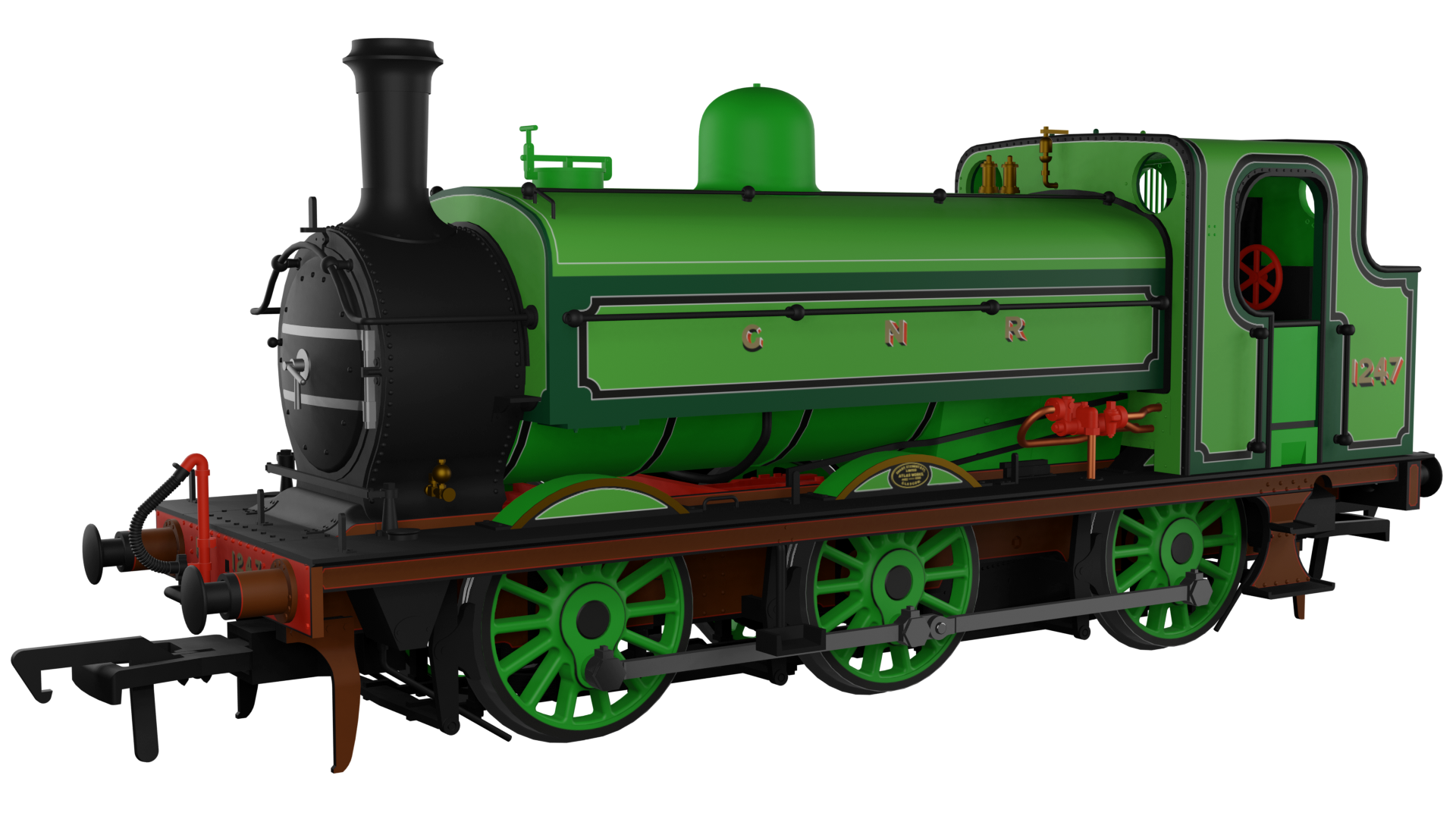 (image for) 958012 GNR J13 No.1247 GNR Green 1960s Railtour Condition