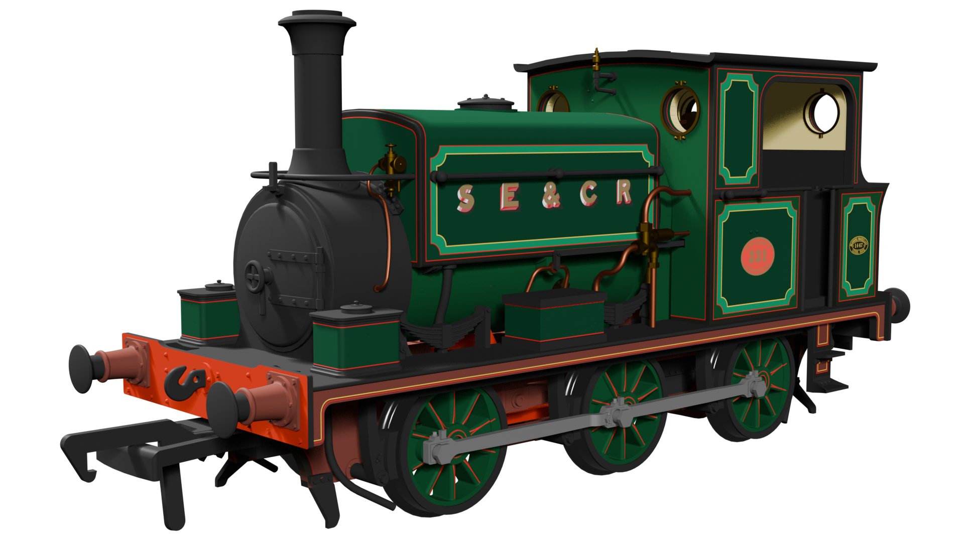 (image for) 960509 Manning Wardle L Class – SECR SOUND