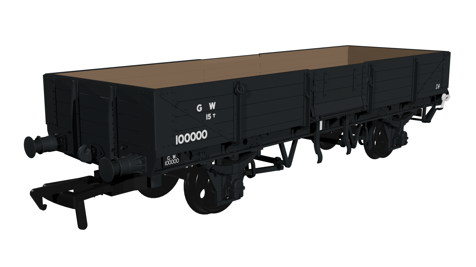 (image for) 964008 GWR ‘Open C’ – GWR No.100000