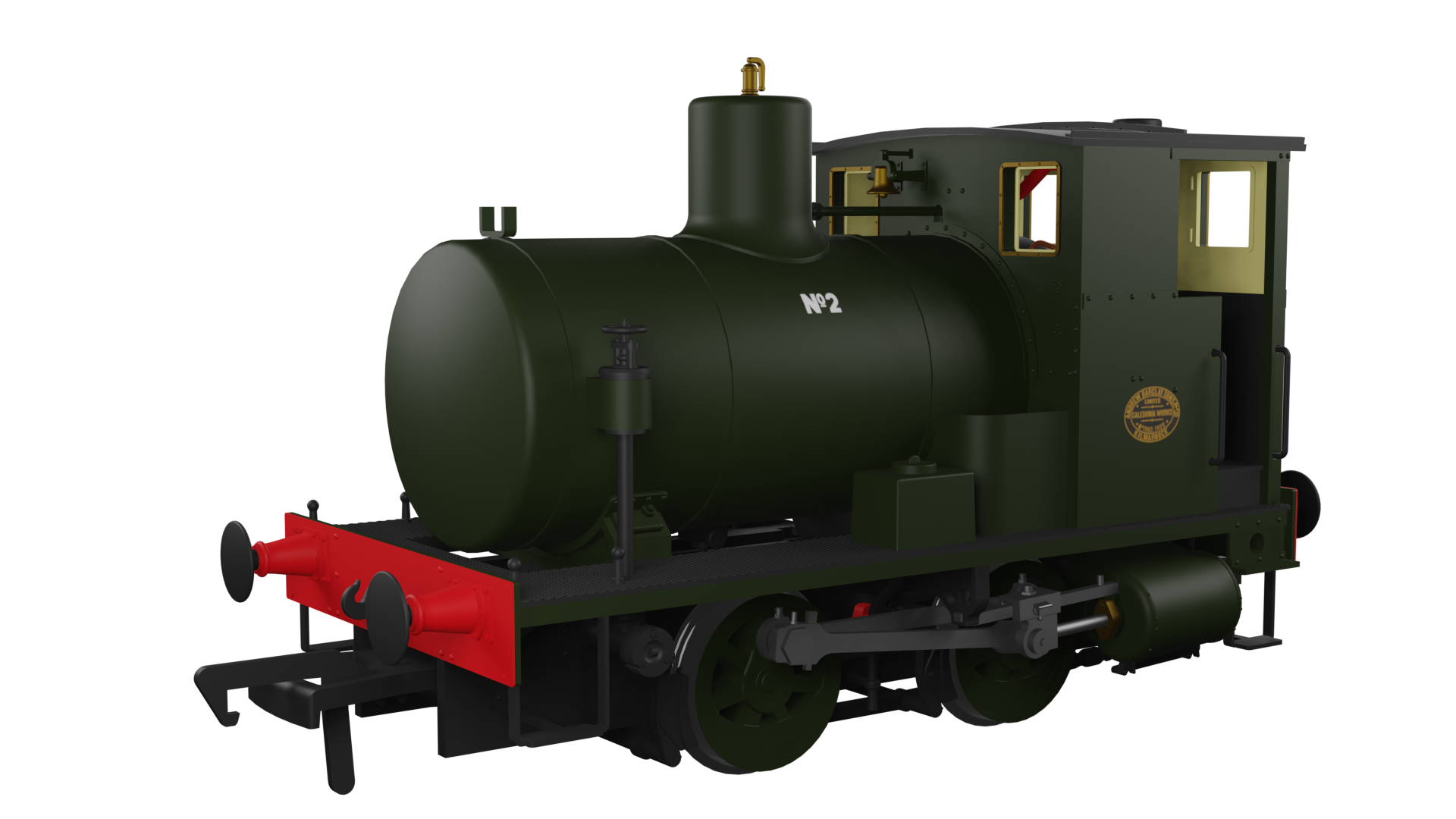 (image for) 965001 Andrew Barclay Fireless 0-4-0 – Bowaters (Kent) No.2