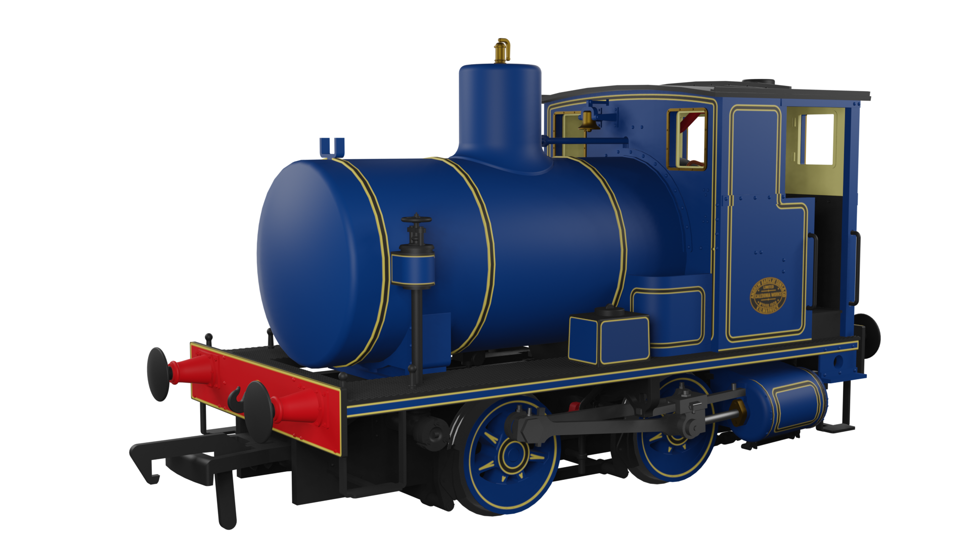 (image for) 965002 Andrew Barclay Fireless 0-4-0 – Lined Caledonian Blue