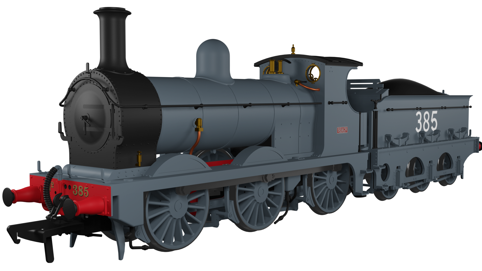 966003 SECR O1 No.385 SECR Grey (image for) 966003 SECR O1 No.385 SECR Grey