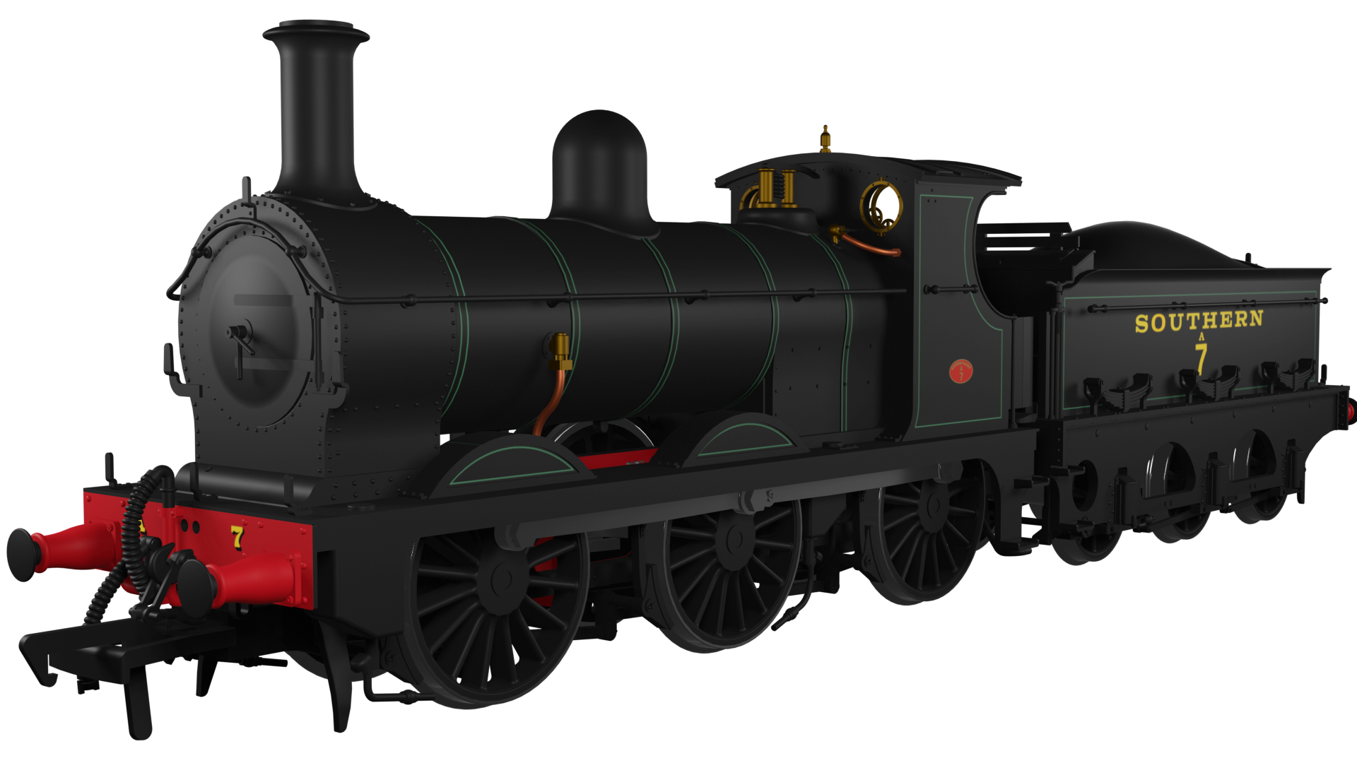 966004 SECR O1 No.A7 SR Lined Black (Egyptian Lettering) (image for) 966004 SECR O1 No.A7 SR Lined Black (Egyptian Lettering)