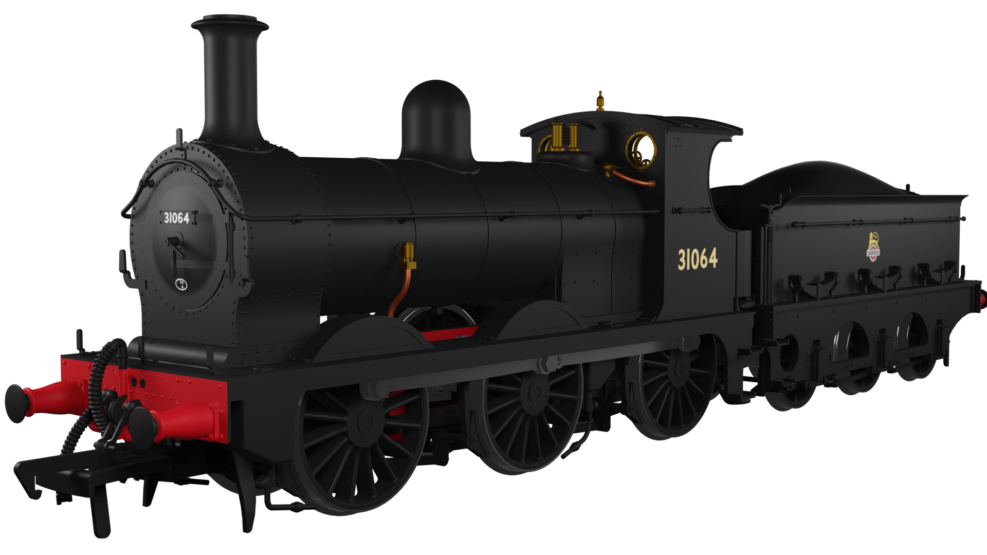 966010 SECR O1 No.31064 British Railways E. Crest Unlined Black (image for) 966010 SECR O1 No.31064 British Railways E. Crest Unlined Black