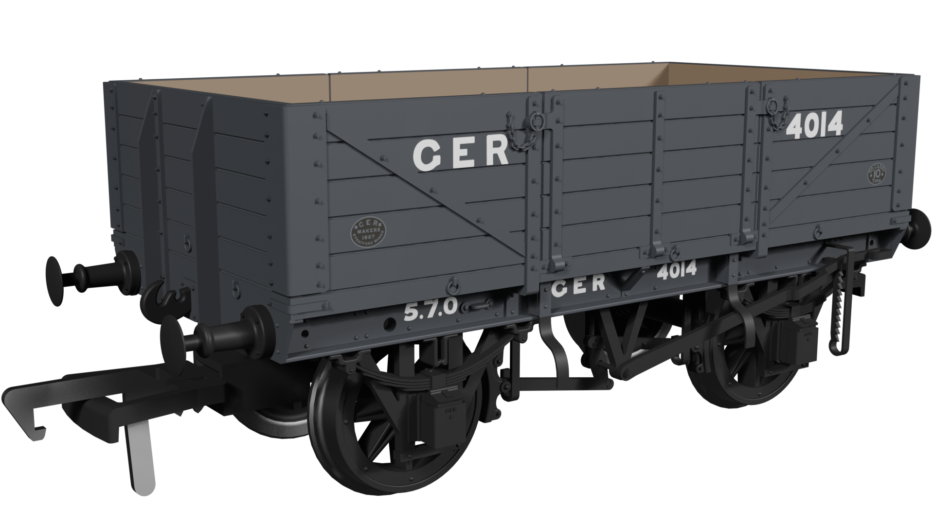 (image for) 972001 GER Dia.17 5-plank – GER No.4014