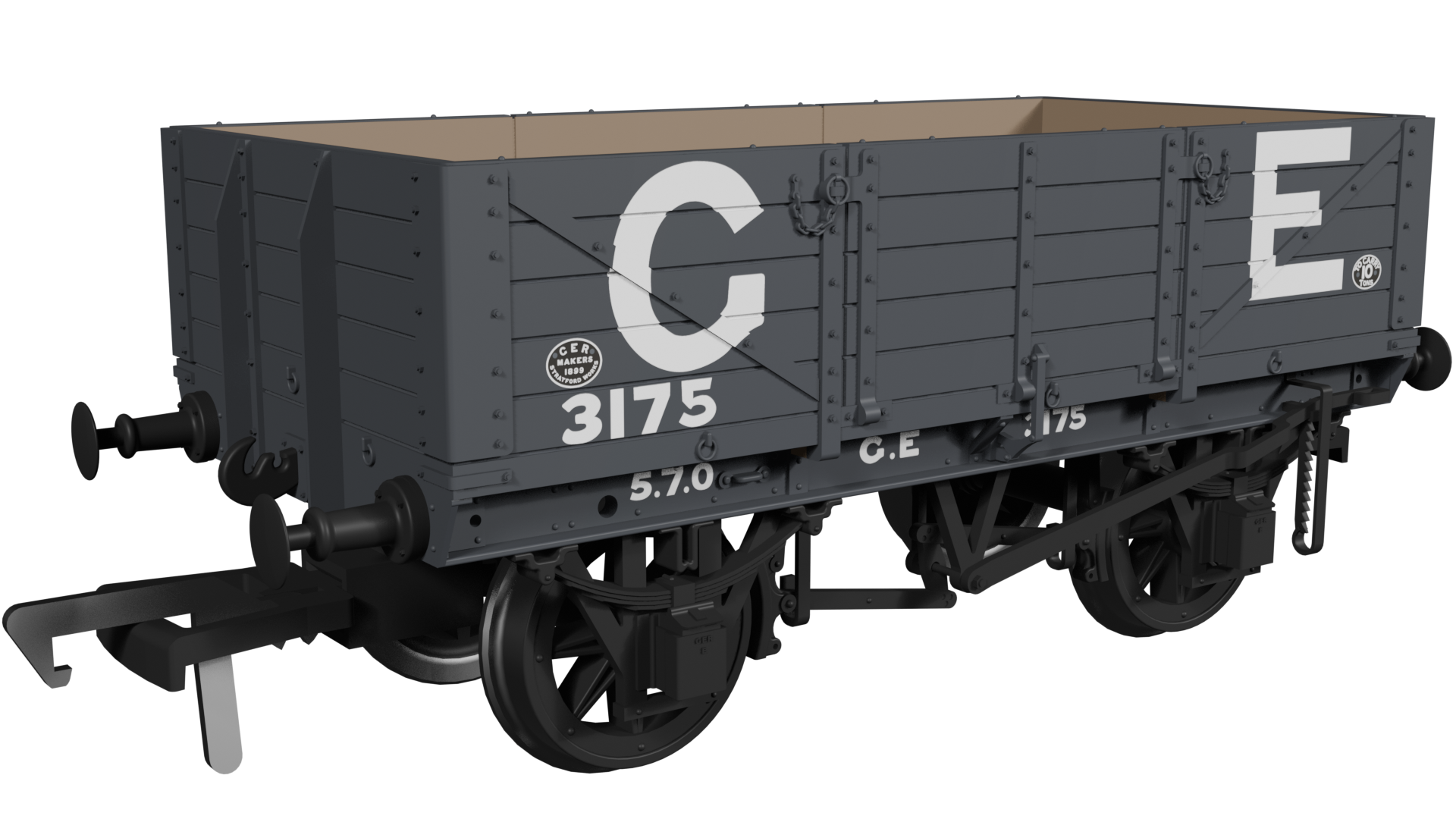 972003 GER Dia.17 5-plank – GER No.3175 (image for) 972003 GER Dia.17 5-plank – GER No.3175